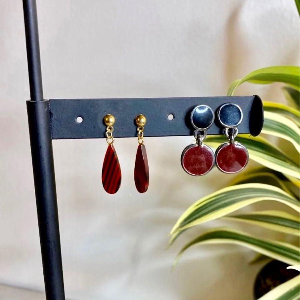 Retro‎ Earring Set - Picture 2 of 4
